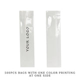 3x12cm Multi-Color Open Top Vacuum Heat Seal Pouches Glossy Aluminium Mylar Flat Package Bag