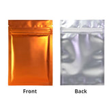 10x15cm Aluminum Foil Mylar Bags Frosted Clear Waterproof Zip Lock Pouch Heat Sealing Smell Prood Zipper Food Storage Bag