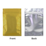 10x15cm Aluminum Foil Mylar Bags Frosted Clear Waterproof Zip Lock Pouch Heat Sealing Smell Prood Zipper Food Storage Bag