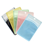 Multi-Size Eco PP Zip Lock Plastic Bag Front Clear Mylar Flat Tear Notch Pouch USB Cable Storage Bag With Hang Hole