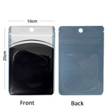 Multi-Size Eco PP Zip Lock Plastic Bag Front Clear Mylar Flat Tear Notch Pouch USB Cable Storage Bag With Hang Hole