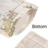 13X18CM 16X23CM Four Rabbit Designs Assorted Doypack Smell Proof Reclosable Cookies Candies  Gif Ziplock Pouch for Kids