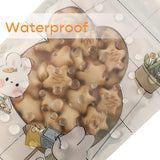 13X18CM 16X23CM Four Rabbit Designs Assorted Doypack Smell Proof Reclosable Cookies Candies  Gif Ziplock Pouch for Kids