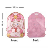 30x39cm Pink Puppy Stand Up  Pouch Smell Proof Heat Sealable Plastic  Packaging Ziplock Bag for Children Food