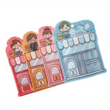 Plastic Cartoon Printed  Stand Up Zipper Pouch Smell Proof  Candies Cookies Food Storage Packaging Ziplock Bag