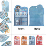 Plastic Cartoon Printed  Stand Up Zipper Pouch Smell Proof  Candies Cookies Food Storage Packaging Ziplock Bag