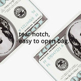9x12cm Money Stand Up Pouch Heat Sealable  Herbal Flower Nuts  3.5g Ziplock Packaging Mylar Bags