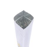 High Quality Landscape Printing Matte White Stand Up Mylar Bags Resealable Aluminum Foil Heat Sealing Zip Lock Pouches