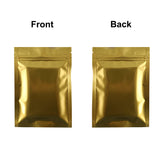 500pcs 6x9cm Custom Logo Ziplock Pouch Smell Proof Food Packaging Flat Reclosable Aluminum Foil Customized Zipper Bag