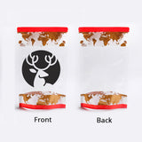 Custom Printed: Clear Plastic Mylar Bag With Print  Glossy Storage Organizer Packaging Zipper Pouch Eco Stand Up Sachet