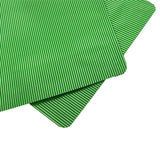 Metallic Foil Mylar Bag 15x24cm Various Colors Stand Up Storage Pouch W/Stripe And Tear Notch Reusable Zipper Bag