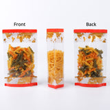 Custom Printed: Clear Plastic Mylar Bag With Print  Glossy Storage Organizer Packaging Zipper Pouch Eco Stand Up Sachet