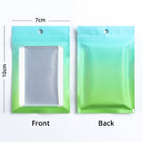 Custom Printed: New Matte Flat Bottom Seal Plastic Zip Lock Bag Metallic Foil With Clear Window & Round Hole Storage Pouch