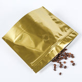 21x17cm Glossy Variouscolor Stand Up Packaging Bag Metallic Foil Mylar Eco Reusable Zip Lock With Valve Storage Pouch