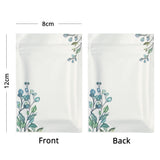 Printing Design Custom Matte Reusable Eco Zipper Bag Metallic Foil Mylar Storage Organizer Packaging Heat Sealed Pouch