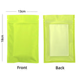 Custom Printed: Eco Smell Proof Food Packaging Zip Lock Storage Bag Matte Foil Mylar Plastic Pouch