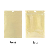 Custom Printed: Variety of Sizes Reusable Package Bag Heat Sealing Kraft Paper Mylar Flat Zip Lock Pouch