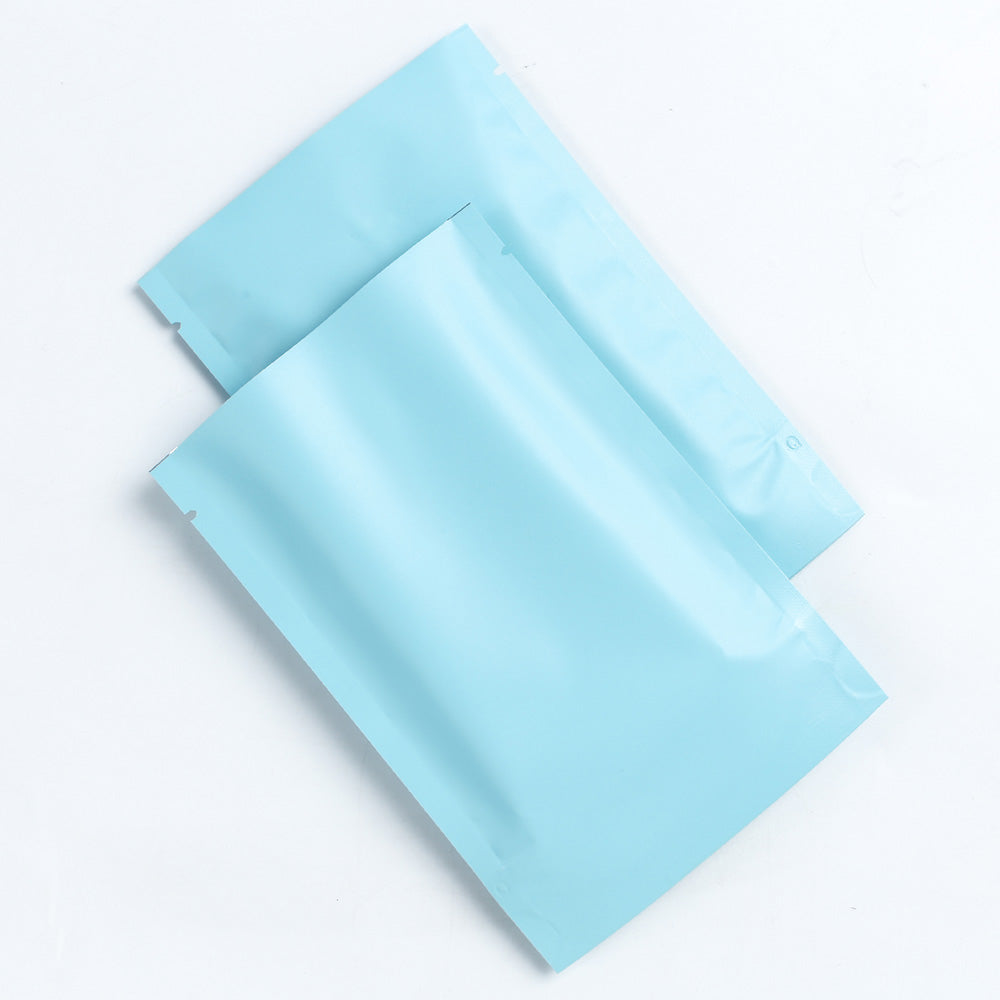 100pcs Heat Seal Zip Lock Package Bags Aluminum Foil Mylar Tear