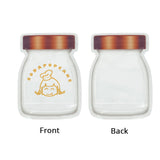 Custom Printed: High Quality Stand Up Glossy Mason Jar Clear Plastic Mylar Rice Snack Coffee Bean Storage Packaging Zipper Bag