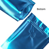 High Quality Matte Various Color Stand Up Pouch With Valve Metallic Foil Mylar Zip Lock Eco Compostable  Food Storage Packaging Bag