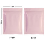 Custom Printed: Small Glossy Colors Flat Gift Zip Lock Packing Bag Heat Sealing Foil Mylar Food Pouch