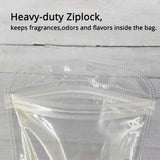 Multi-Size Eco PP Zip Lock Plastic Bag Front Clear Mylar Flat Tear Notch Pouch USB Cable Storage Bag With Hang Hole