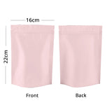 High Quality Matte Various Color Stand Up Pouch With Valve Metallic Foil Mylar Zip Lock Eco Compostable  Food Storage Packaging Bag