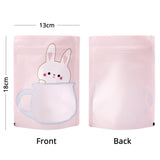 Lovely Gify Bag Variou Sizes And Colors Matte W/Frosted Window Plastic Mylar Stand Up Zipper Packaging Snack Candy Storage Bag