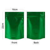 High Quality Matte Various Color Stand Up Pouch With Valve Metallic Foil Mylar Zip Lock Eco Compostable  Food Storage Packaging Bag