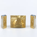 High Quality Glossy Multicolor Stand Up Metallic Mylar Eco Heat Seal Food Storage Zipper Pouch