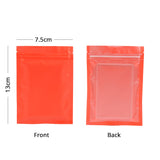 Custom Printed: Eco Smell Proof Food Packaging Zip Lock Storage Bag Matte Foil Mylar Plastic Pouch