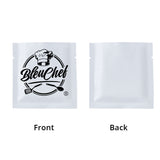 Custom Printed: Reusable 8x8cm Heat Sealing Smell Proof Open Top Pouch Various Colors Aluminum Foil Mylar Storage Bag