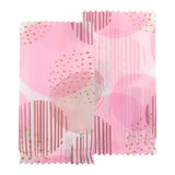 Premium Heat Sealing Mylar Matte Flat Open Top Plastic Package Pouch with Flower Printing