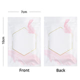 Printing Design Custom Matte Reusable Eco Zipper Bag Metallic Foil Mylar Storage Organizer Packaging Heat Sealed Pouch