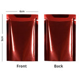 Multi Sizes Eco-friendly Heat Seal Open Top Foil Mylar Vacuum Packing Pouch Glossy Flat Vacuum Bag