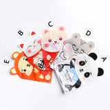 15x22cm Clear Animal Printing Cute Packaging Bag Plastic Mylar Stand Up Gift Bag Candy Storage Recyclable Zip Lock Pouch