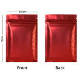 Eco-friendly Various Colors Smell Proof Heat Sealing Candy Packaging Pouches Foil Mylar Zip Lock Storage Bags