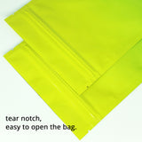 Multi-Size Gradient Color Cosmetic Jewelry Zip Lock Bag Heat Seal Foil Mylar Zipper Plastic Storage Pouch