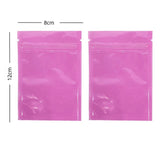 Custom Printed: Eco Clear Mylar Flat Tear Notch Plastic PP Zip Lock Bag Household Reusable Food Storage Pouch