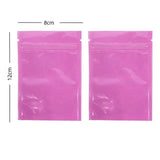 New Eco Clear Mylar Flat Tear Notch Plastic Pouches PP Zip Lock Bag Household Reusable Food Storage Pouch