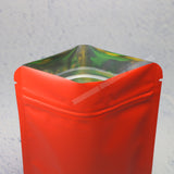 10x15cm High Quality Various Color Matte Stand Up Reusable Aluminium Foil Mylar Food Storage Packaging Zipper Doypack