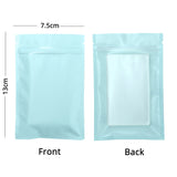 Custom Printed: Eco Smell Proof Food Packaging Zip Lock Storage Bag Matte Foil Mylar Plastic Pouch