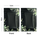 Printing Design Custom Matte Reusable Eco Zipper Bag Metallic Foil Mylar Storage Organizer Packaging Heat Sealed Pouch