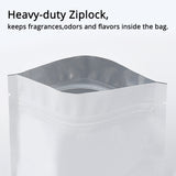 High Quality Glossy Multicolor Stand Up Metallic Mylar Eco Heat Seal Food Storage Zipper Pouch