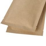 Custom Printed: Eco-friendly Open Top Kraft Paper Bag Tear Notch Tea Foil Mylar Storage Packaging Pouch