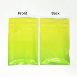 Multi-Size Gradient Color Cosmetic Jewelry Zip Lock Bag Heat Seal Foil Mylar Zipper Plastic Storage Pouch