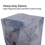 Multi Sizes Self Translucent Antistatic Packing Bag Flat Bottom Zip Lock Pouch For Mobile Phone Accessories