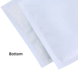 Wholesale Moisture Clear/ White Grocery Food Zip Lock Plastic Pouch Flat Hand Hold PET Packaging Bag