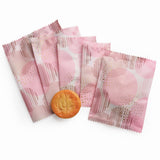 Premium Heat Sealing Mylar Matte Flat Open Top Plastic Package Pouch with Flower Printing