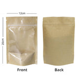 Custom Printed: Glossy Kraft Mylar Eco Zip Lock Pouch Waterproof Recyclable Stand Up Storage Coffee Bean Snack Food Bag